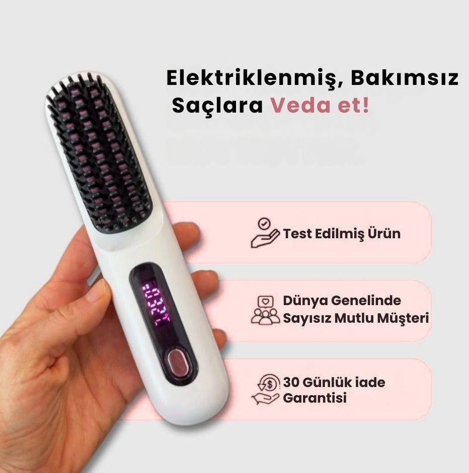 Aluna Saç Düzleştirici Tarak