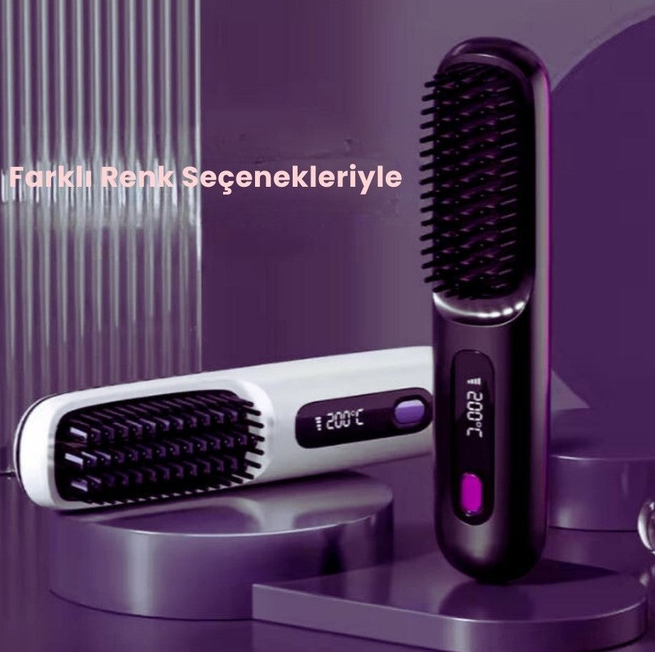 Aluna Saç Düzleştirici Tarak